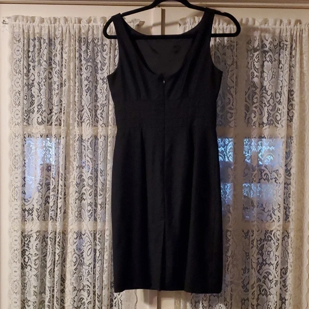 J. Crew Petite Black Wool Dress Size 2P